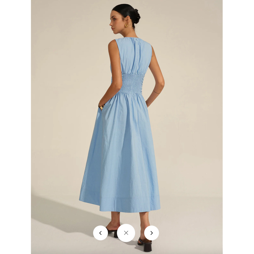 NWT Commense Ruched Waist Maxi Dress  Sz XL - Picture 2 of 2